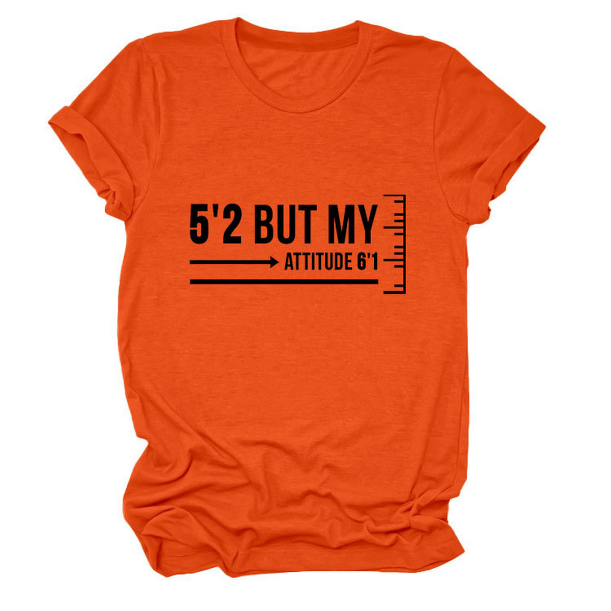Trendy Graphic Tee Women Short Girl Energy