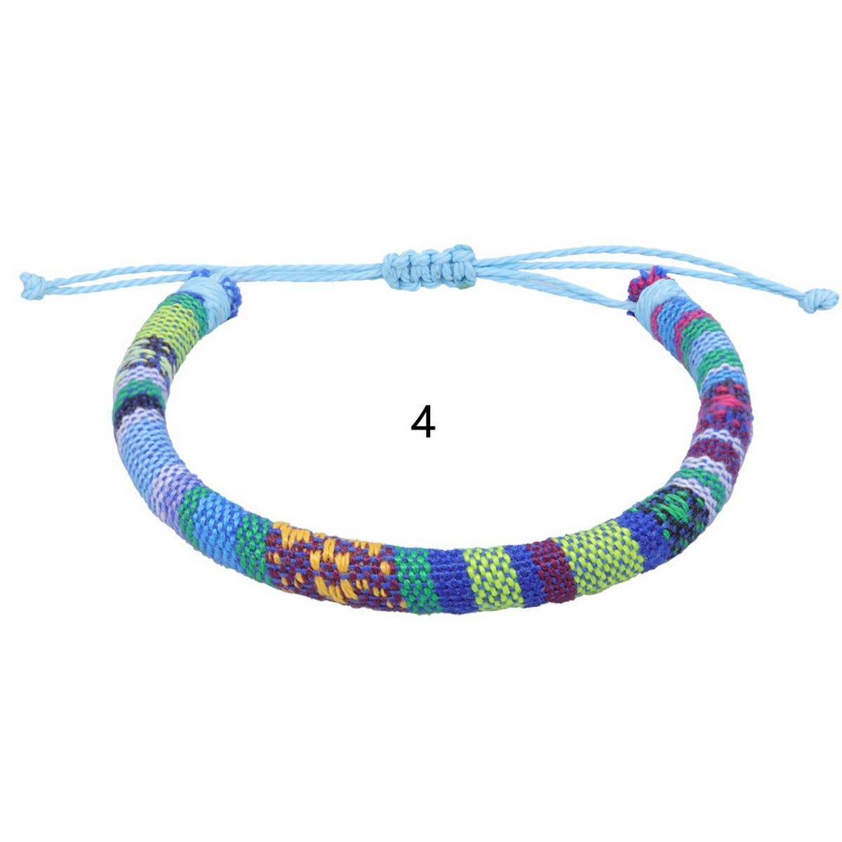 BOHEMIAN ETHNIC STYLE COLORFUL HANDWOVEN BRACELET_CWMM0538