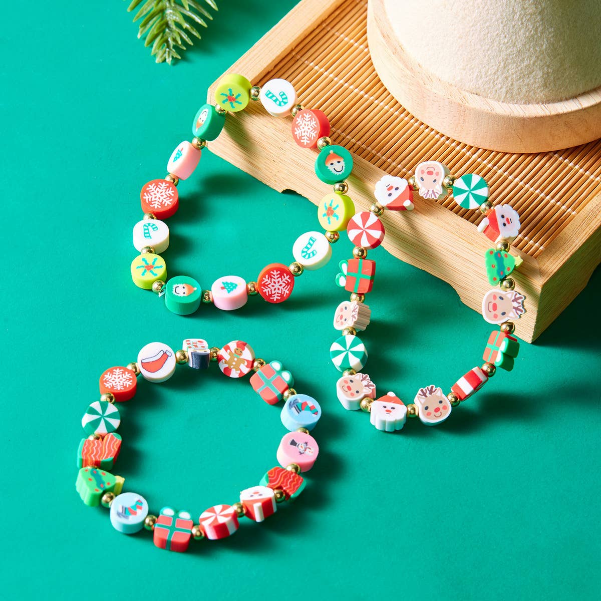 CHRISTMAS SOFT SANTA CLAUS BRACELET