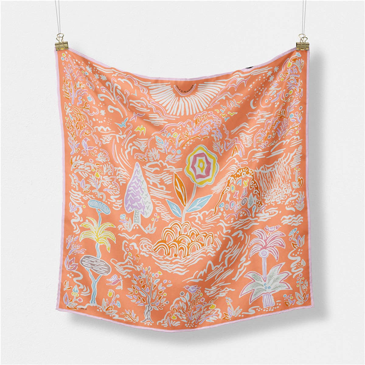 Sweet Satin 53cm Square Scarf for Women