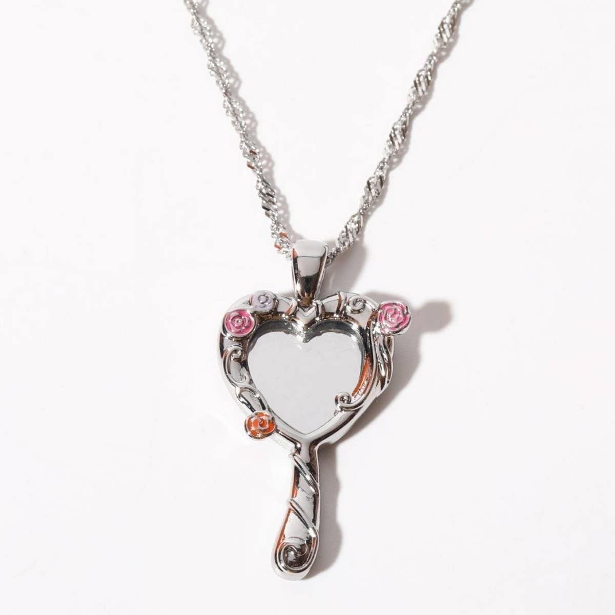 BARBIE DOPAMINE MIRROR NECKLACE_CWAJE1589