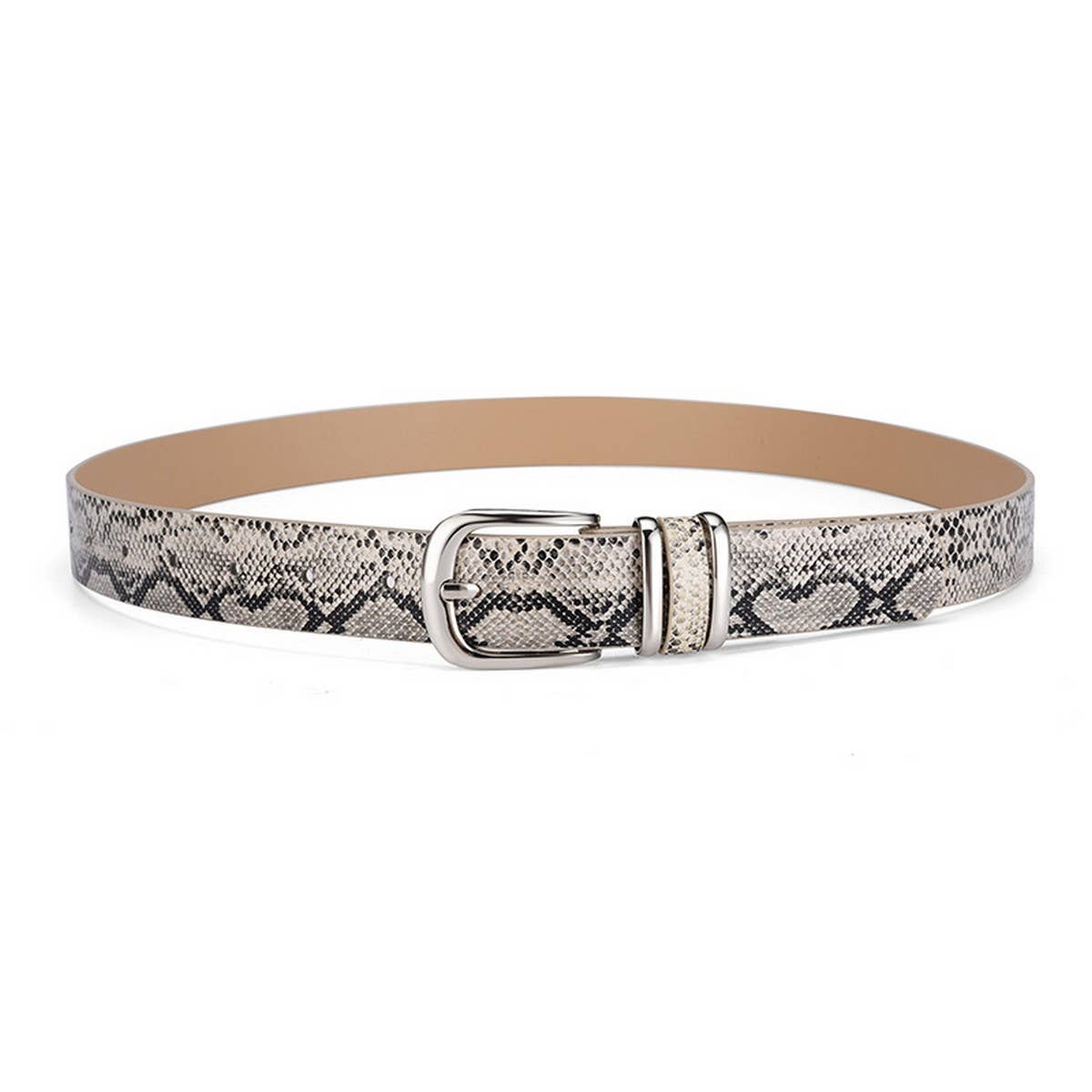 VINTAGE SERPENTINE WOMEN'S PIN BUCKLE BELT