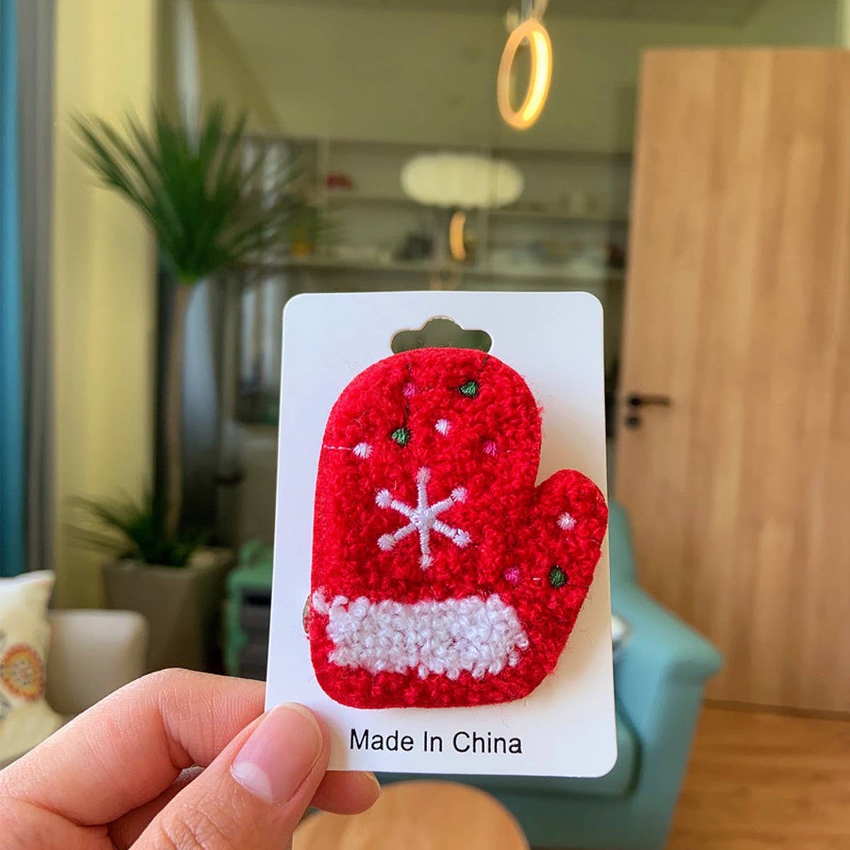 CLOTH PATCH EMBROIDERY LABEL PIN CHRISTMAS SET