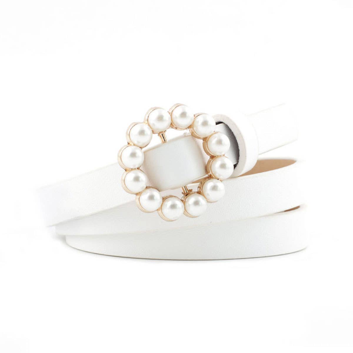 PEARL BUCKLE SLENDER BELT FOR DRESSES_CWABE0196