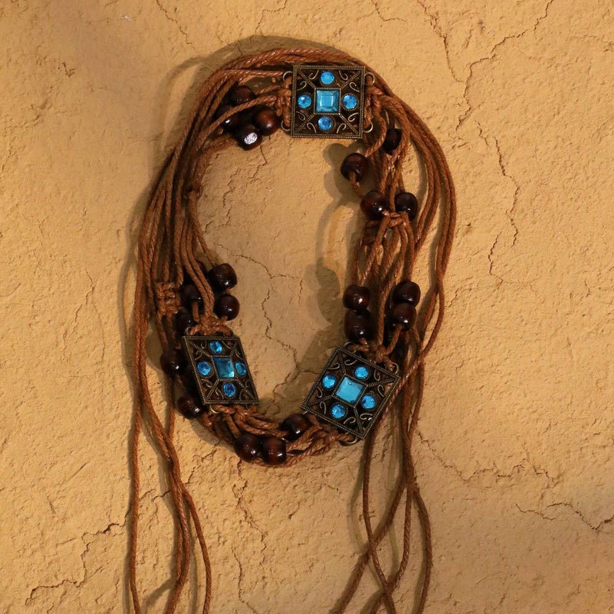 Boho Butterfly Braided Waist Chain for Dresses_CWAHA5672