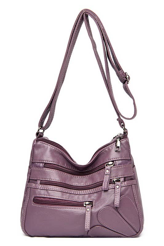 WASHED LEATHER CROSS BORDER SHOULDER BAG_CUAB0058