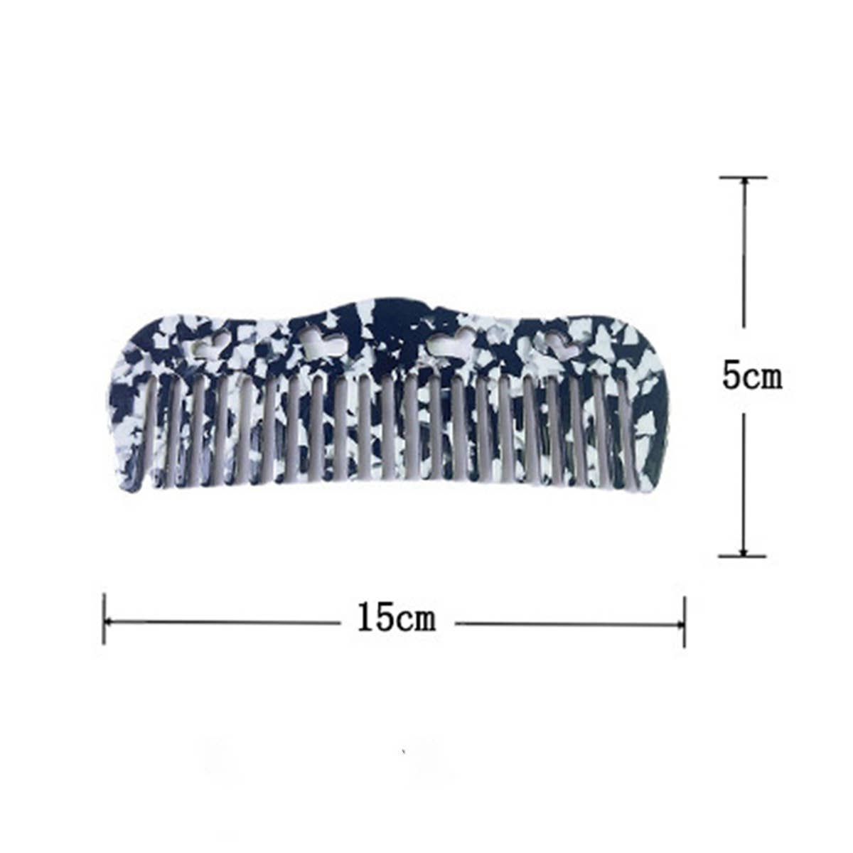 HOLLOW HEART PORTABLE MASSAGE COMB