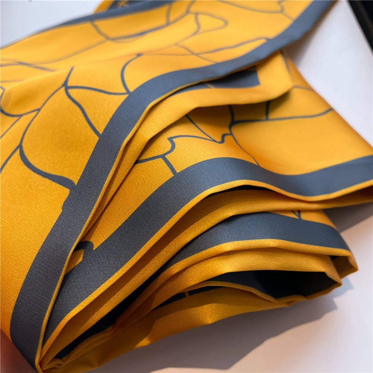 Skinny Silk Scarf for Hair, Neck or Bag Wrap_CWASC1512๐๏ธ