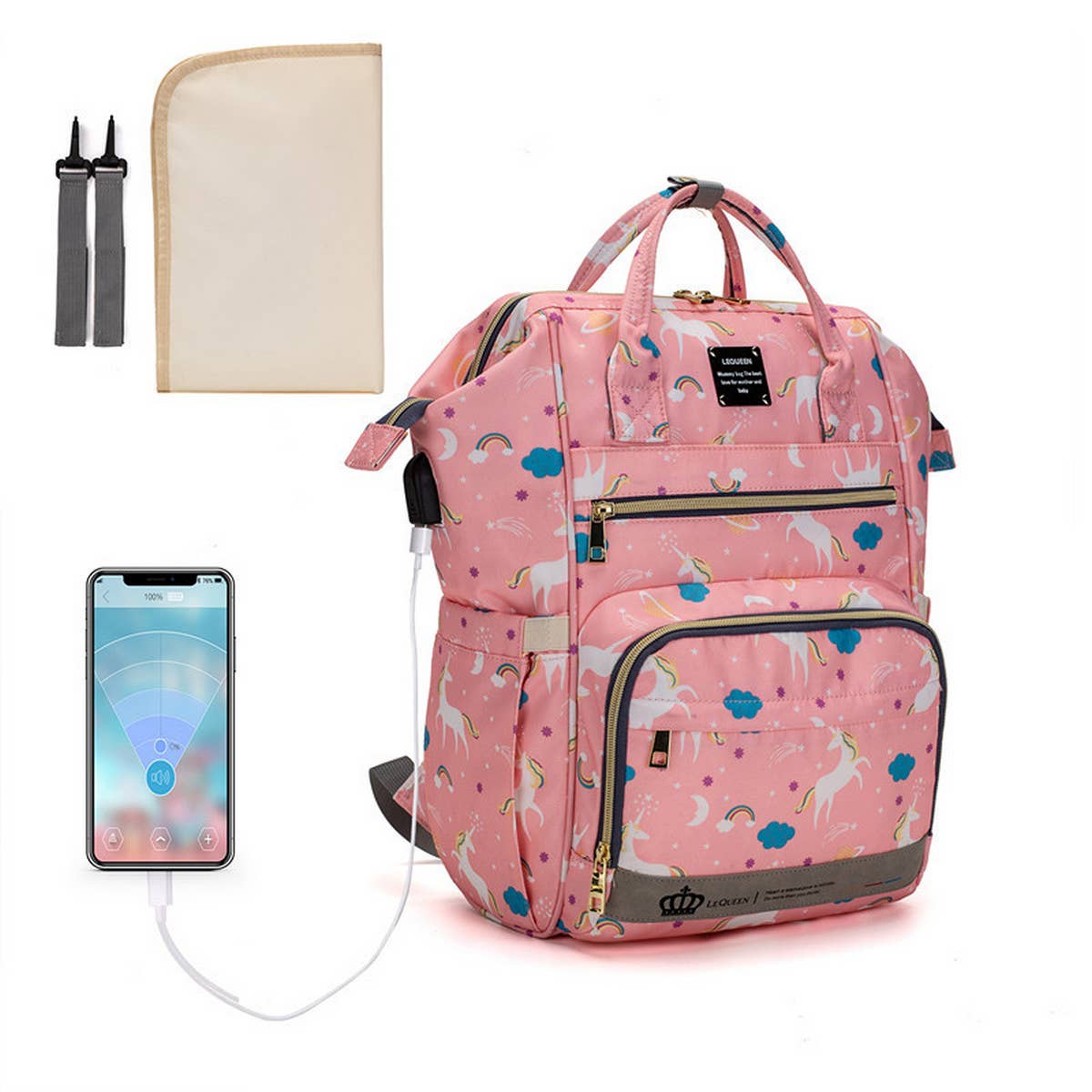 2024 NEW STYLE BACKPACK MOTHER AND BABY BAG_CWAB2231