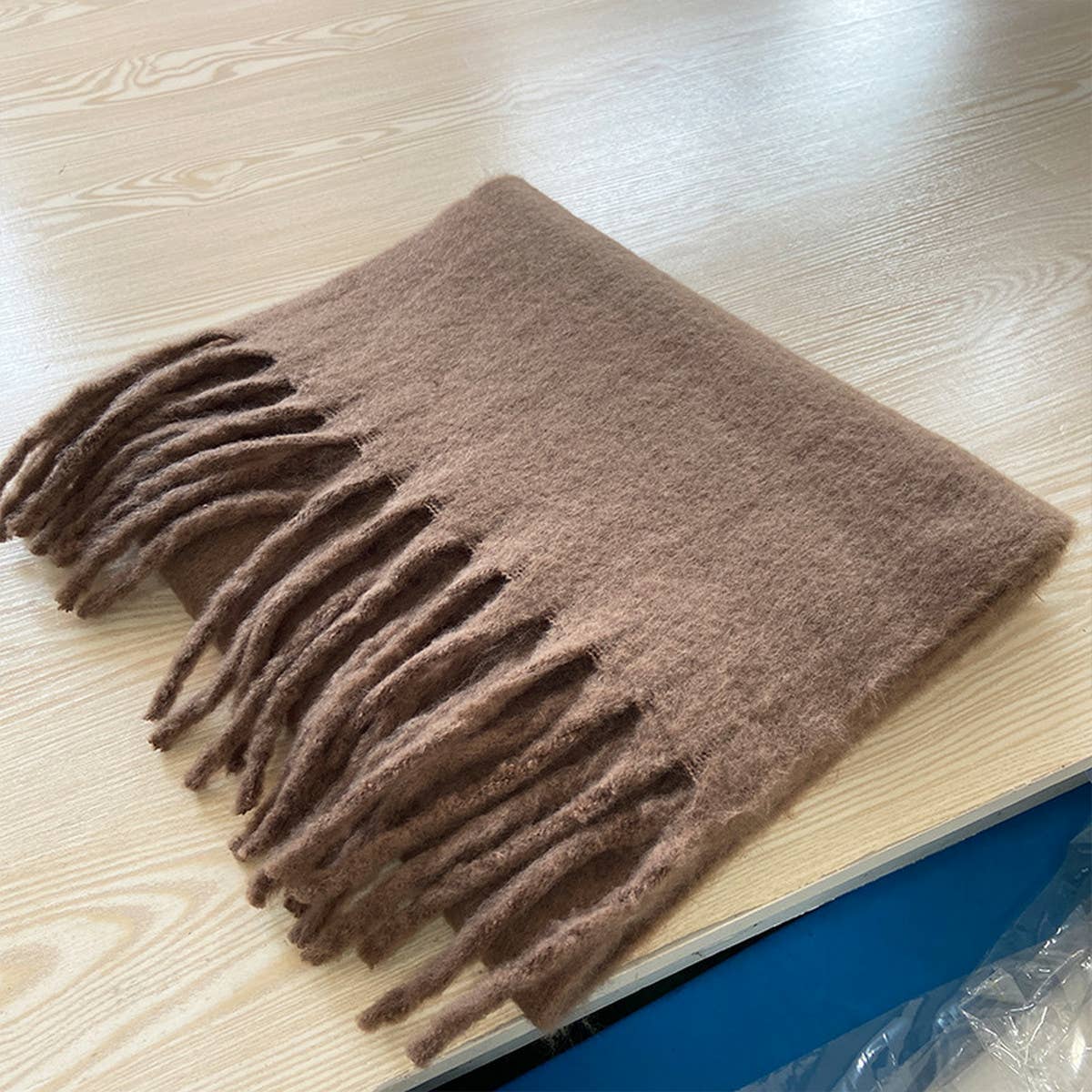 Soft Mohair Feel Scarf - Cozy Winter Wrap_CWASC0323