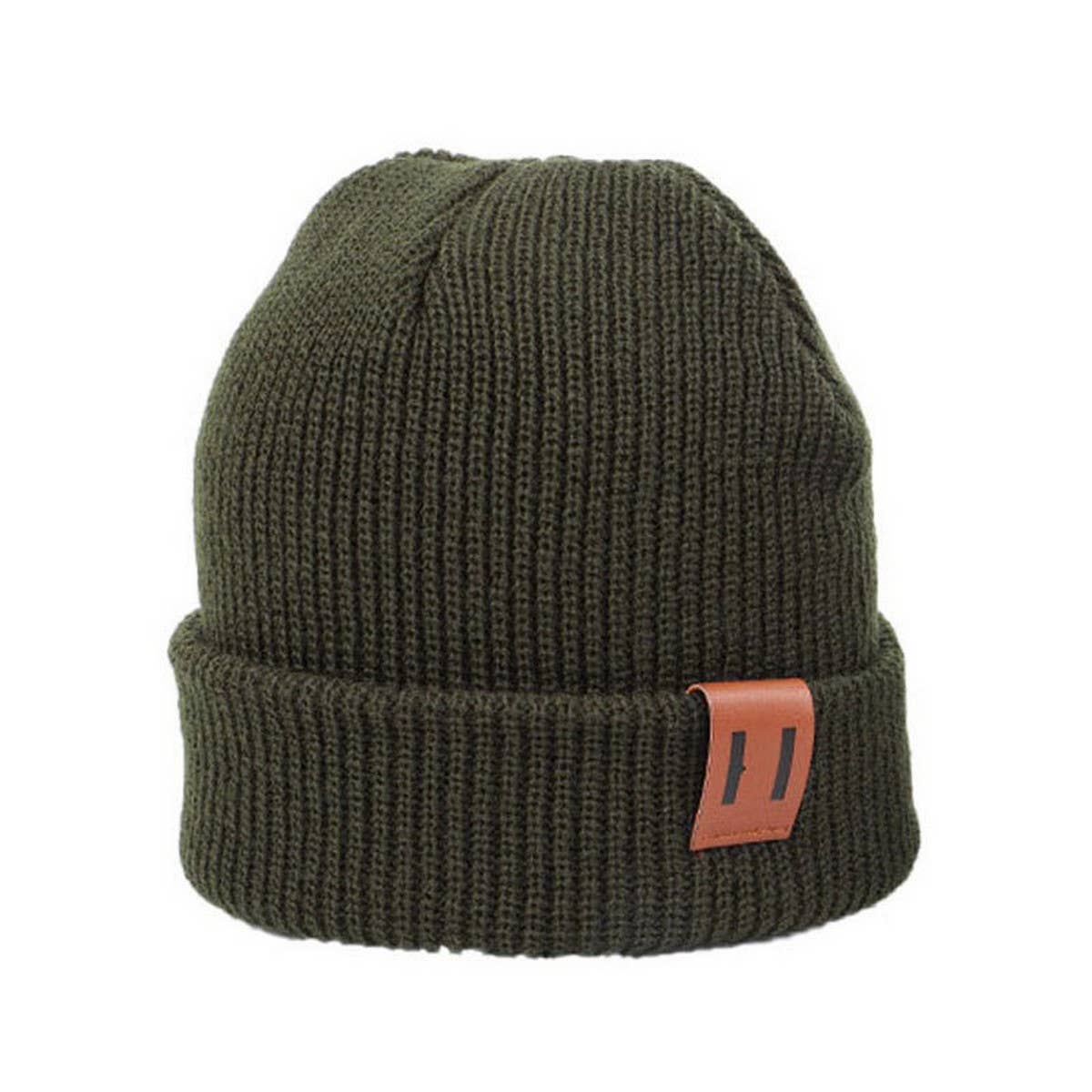 NEW WINTER PIG NOSE LABEL BABY KNITTED HAT_CWAH1748