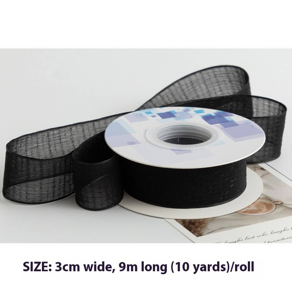DIY DECORATIVE POLYESTER HAIR RIBBON