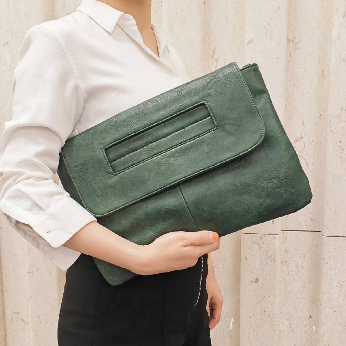 SIMPLE AND FASHIONABLE WOMENS HANDBAG SHOULDER BAG_CWAB1371