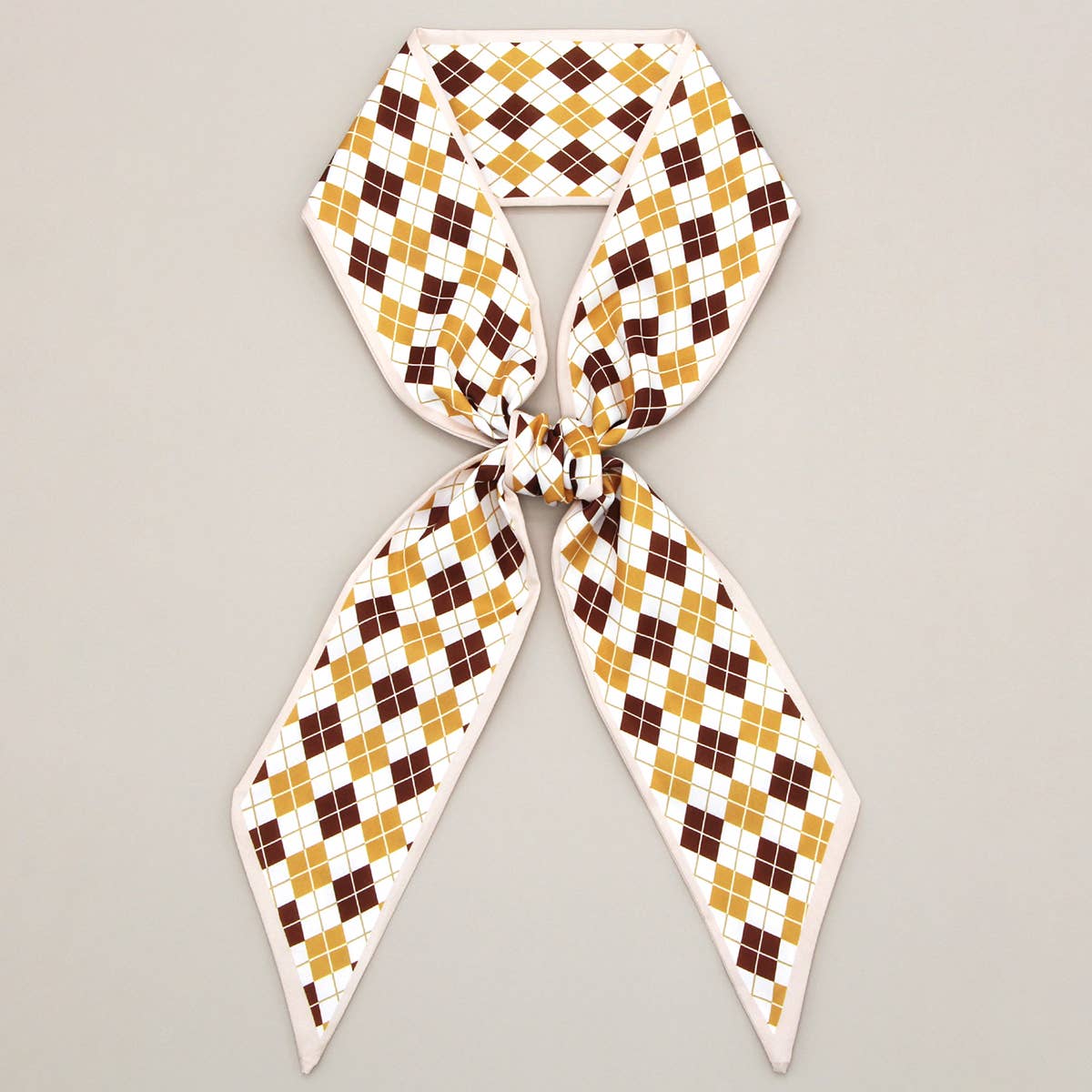 Floral Letter Scarf ? Hair Tie & Bag Ribbon