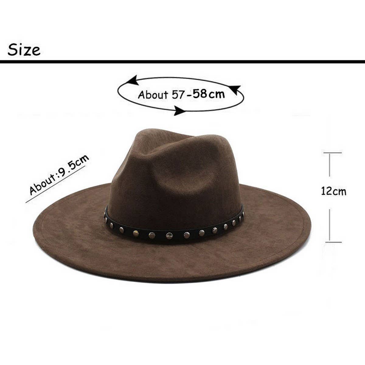 HEART-SHAPED SUEDE ETHNIC STYLE WIDE-BRIMMED HAT_CWAH2522