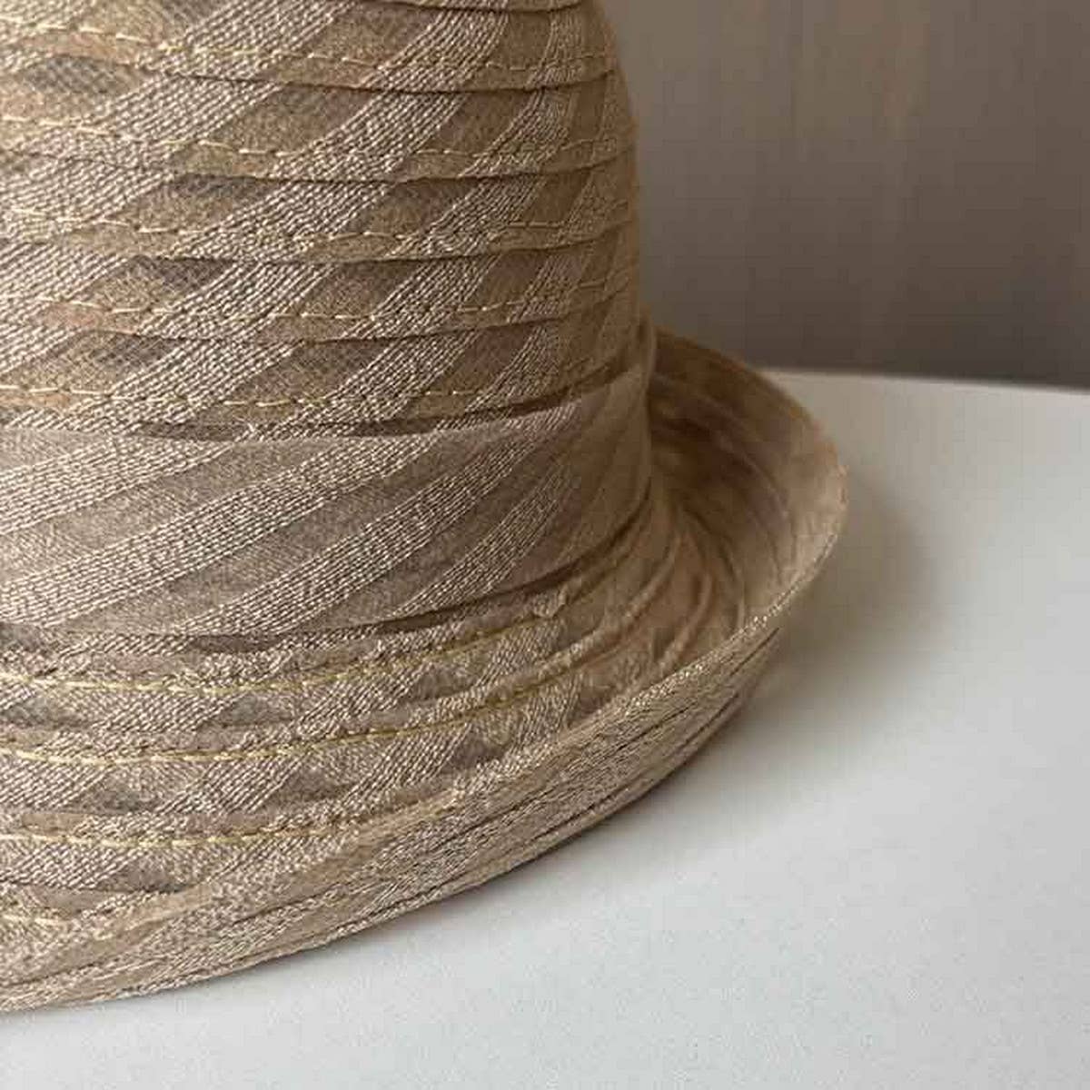 FLOWER HALF ROLL MESH SUN HAT_CWAB2902