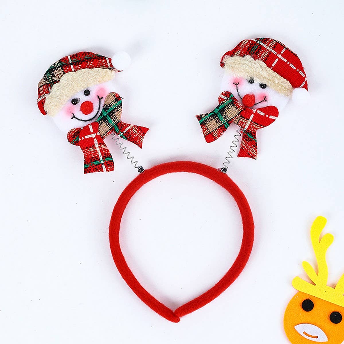 CHRISTMAS LIGHTED HEADBAND HEADBAND ORNAMENTS