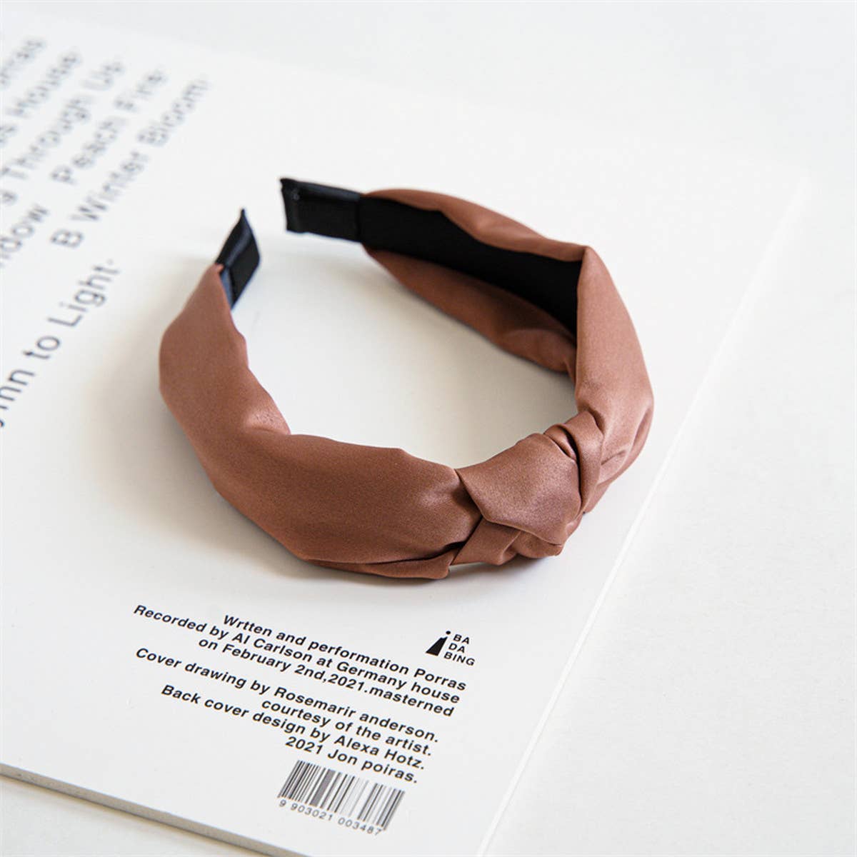 RETRO SATIN KNOTTED HEADBAND_CWAHA0833