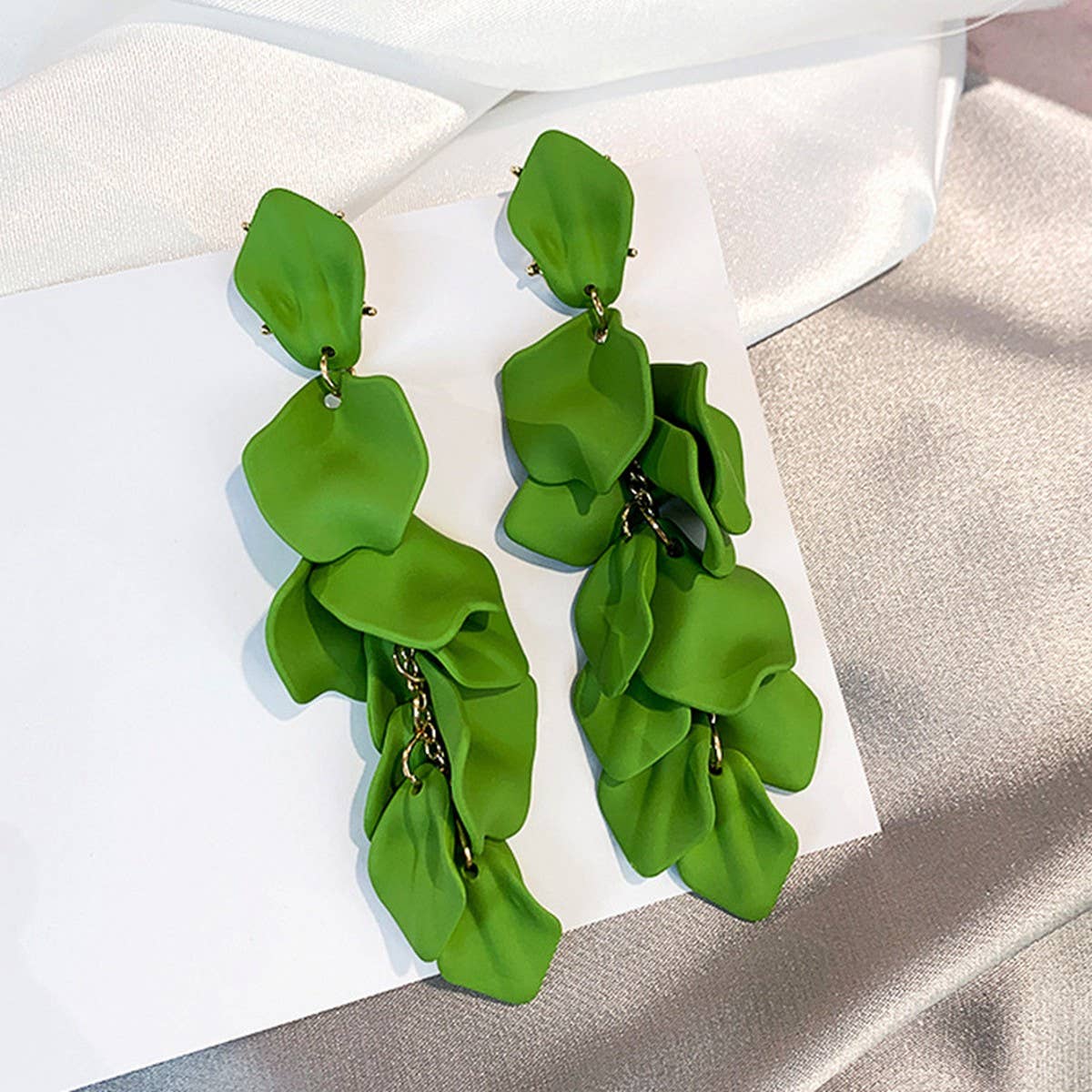 RETRO WATER DROP GEOMETRIC SIMPLE EARRINGS