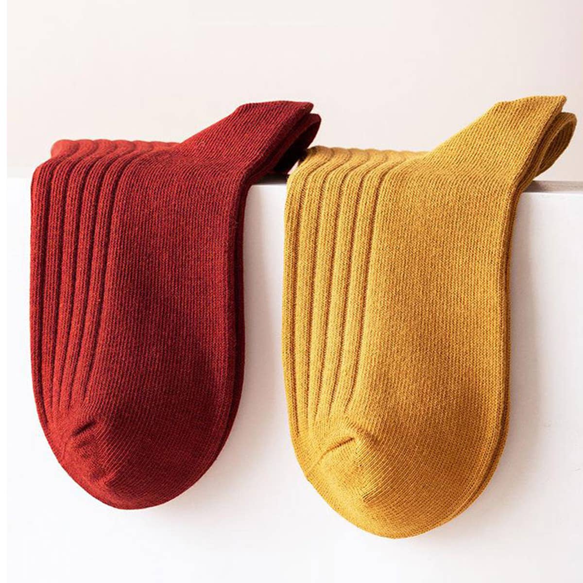 CUTE RUFFLE EDGE LACE MID-CREW SOCKS FOR WOMEN'S