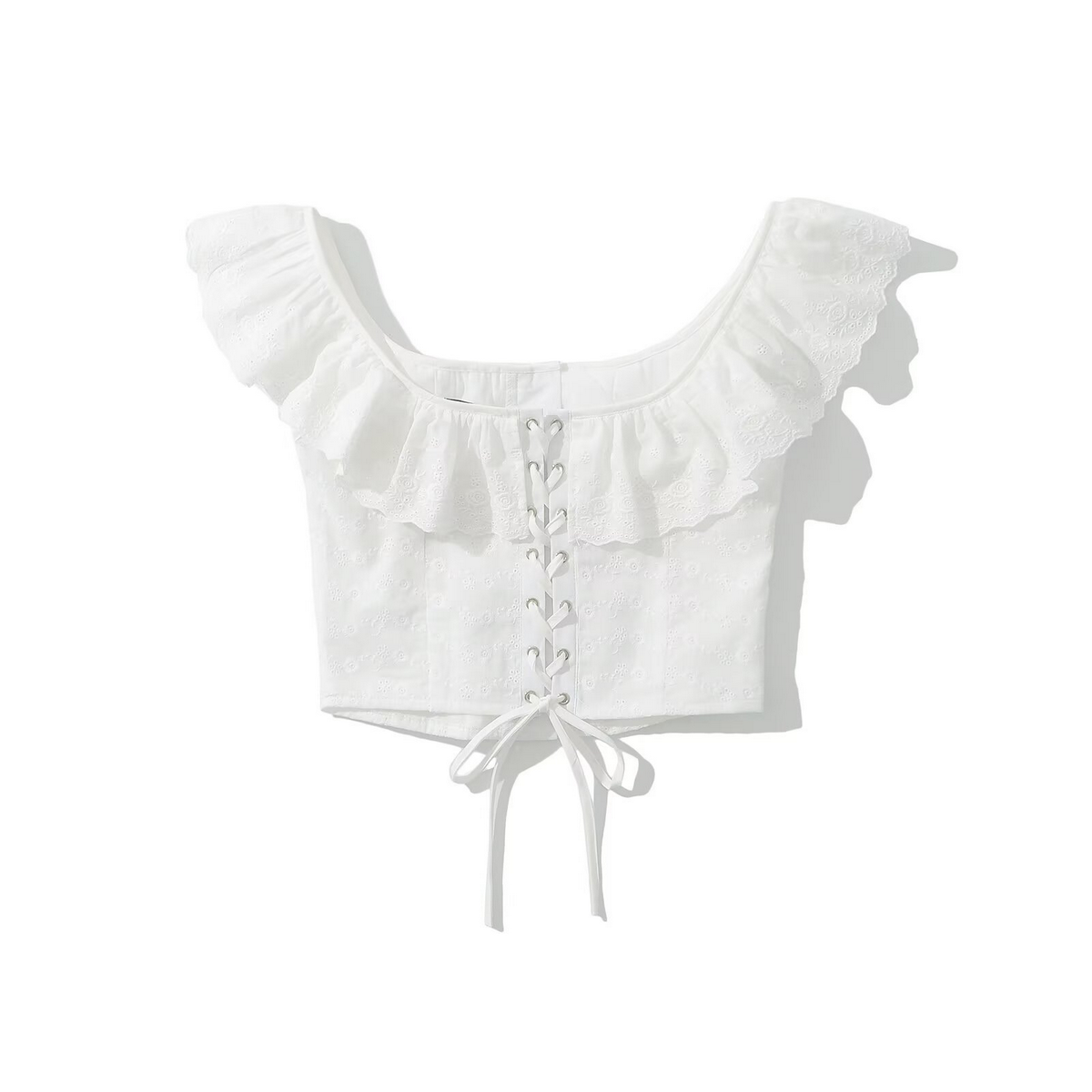 Lace Tank Top ??French Chic Casual Sleeveless_CWTHT0226
