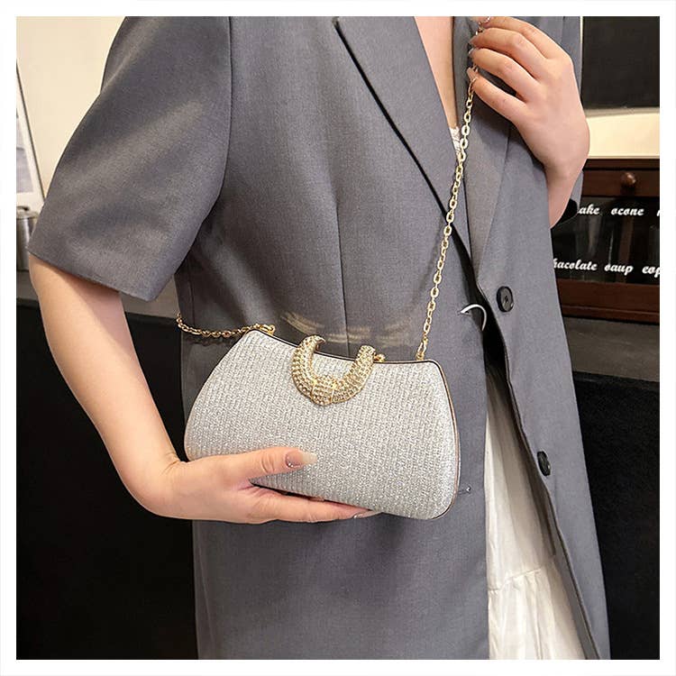 FINE GLITTER CLUTCH DRESS LADY EVENING BAG CLUTCH_CWAB3258