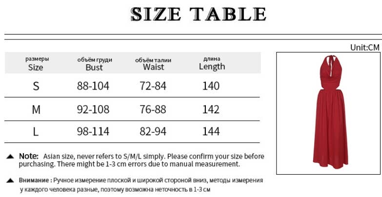 CWDMD5050_SEXY CUT-OUT WAIST REVEAL HALTER MAXI DRESS