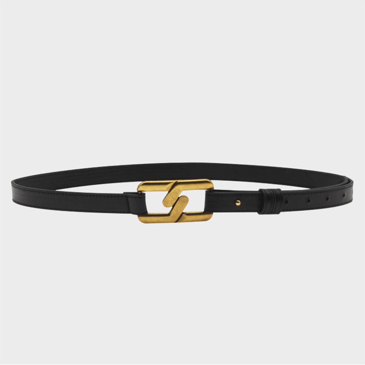 WOMEN RETRO EIGHT-CHARACTER BUCKLE WAIST BELT_CWABE0231