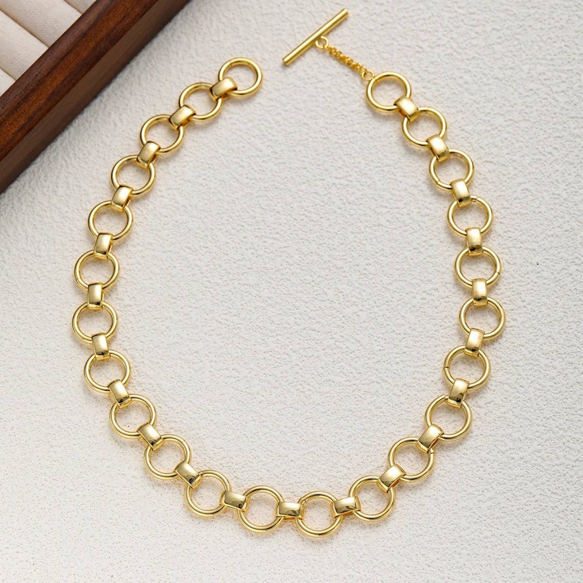 PERSONALIZED EXAGGERATED GEOMETRIC NECKLACE_CWMM3595
