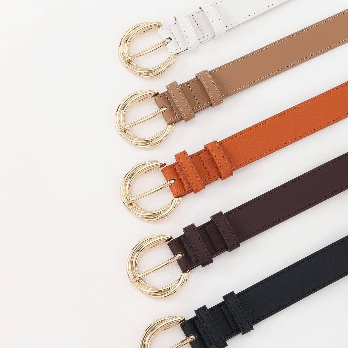 Versatile and fashionable decorative thin belt