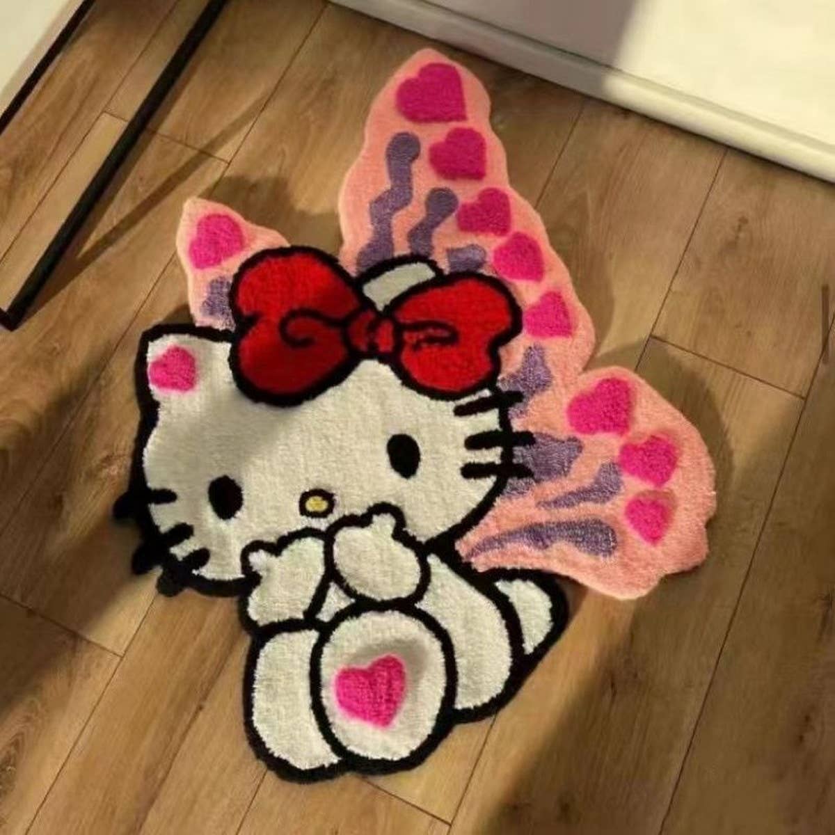 Cute Cat Bathroom Rug Absorbent Non-Slip Floor Mat