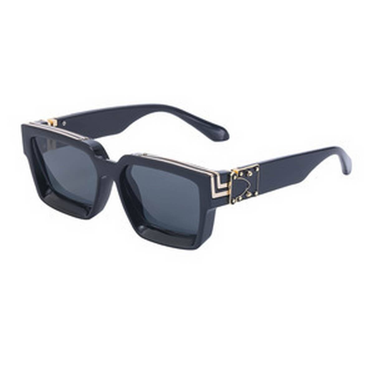 SUNGLASSES FASHION SQUARE FRAME SUNGLASSES GLASSES