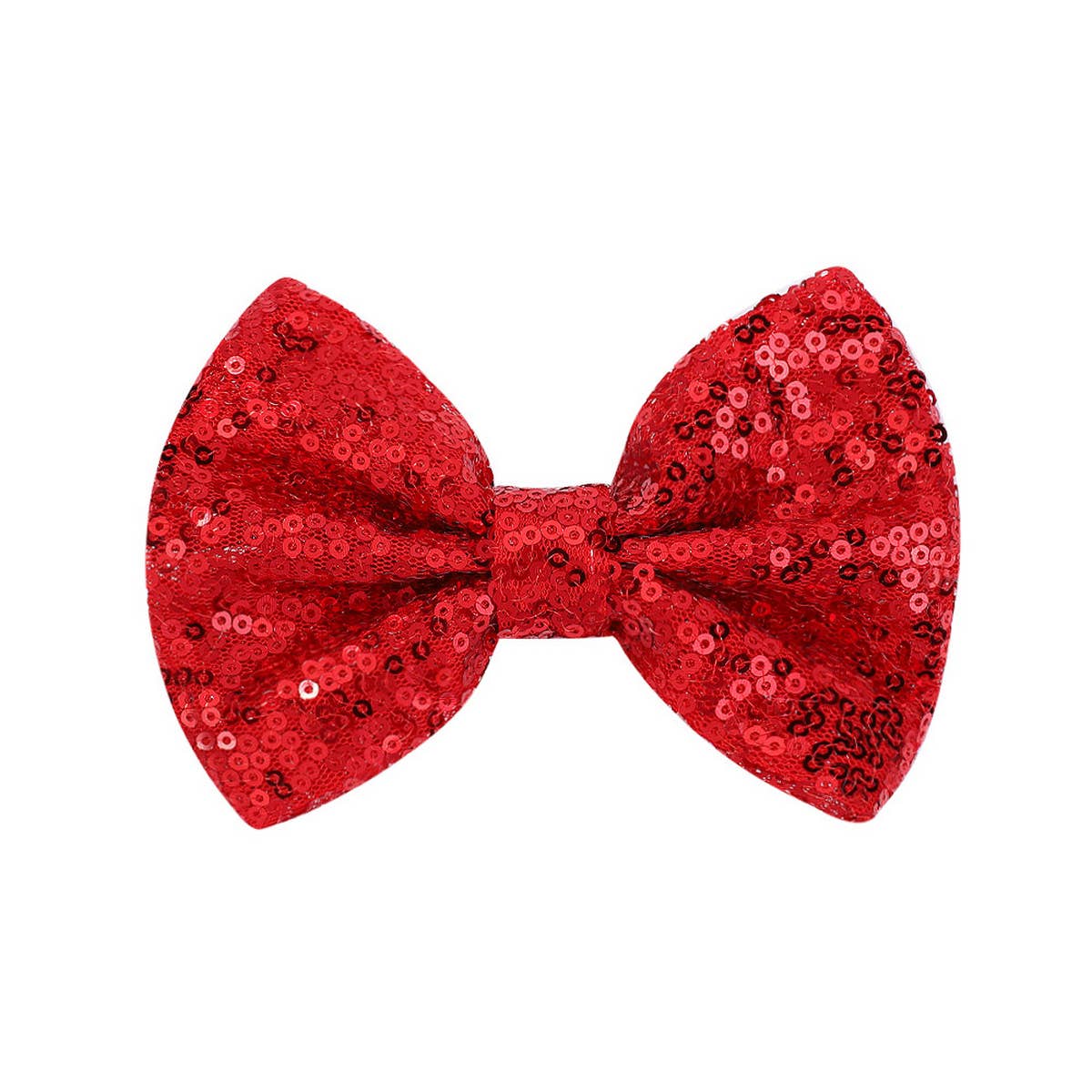 SEQUINED HANDMADE CHILDREN'S BOW HAIRPIN
