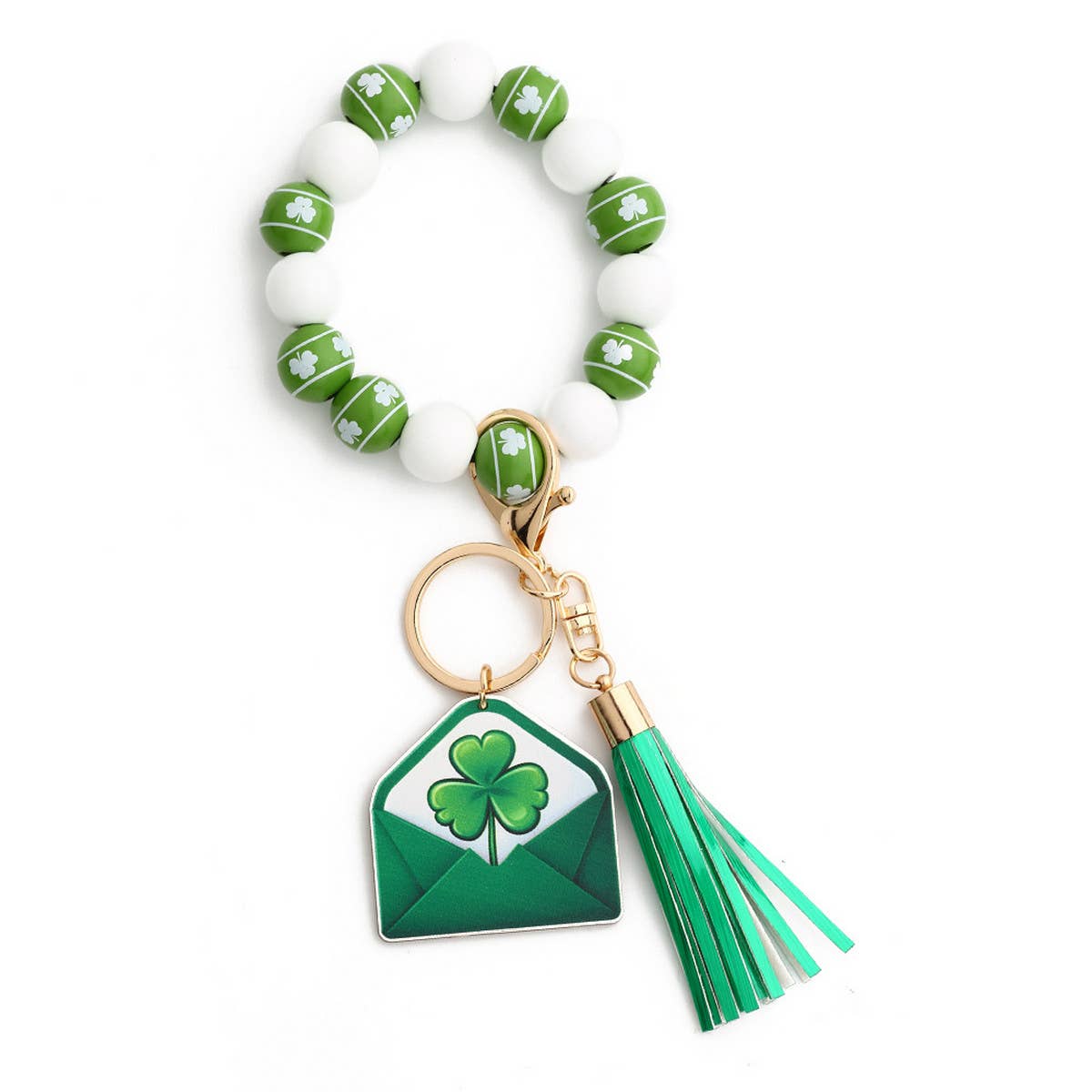 2024 NEW GREEN CLOVER PENDANT KEYCHAIN_CWMM1329