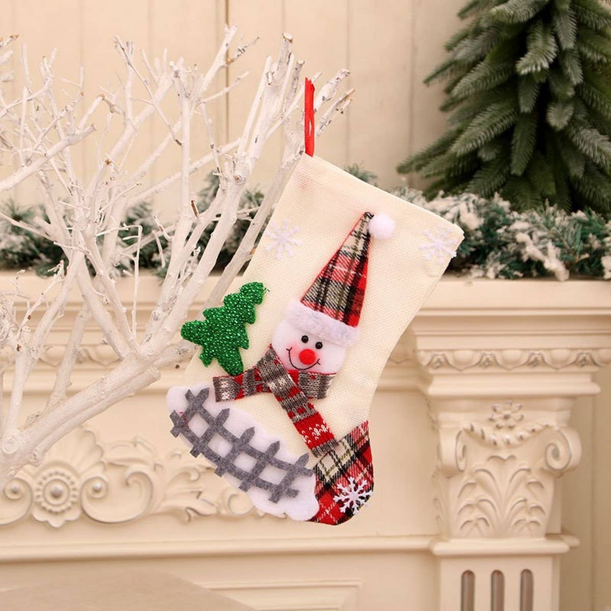 CHRISTMAS CANDY CHRISTMAS STOCKING GIFT BAG