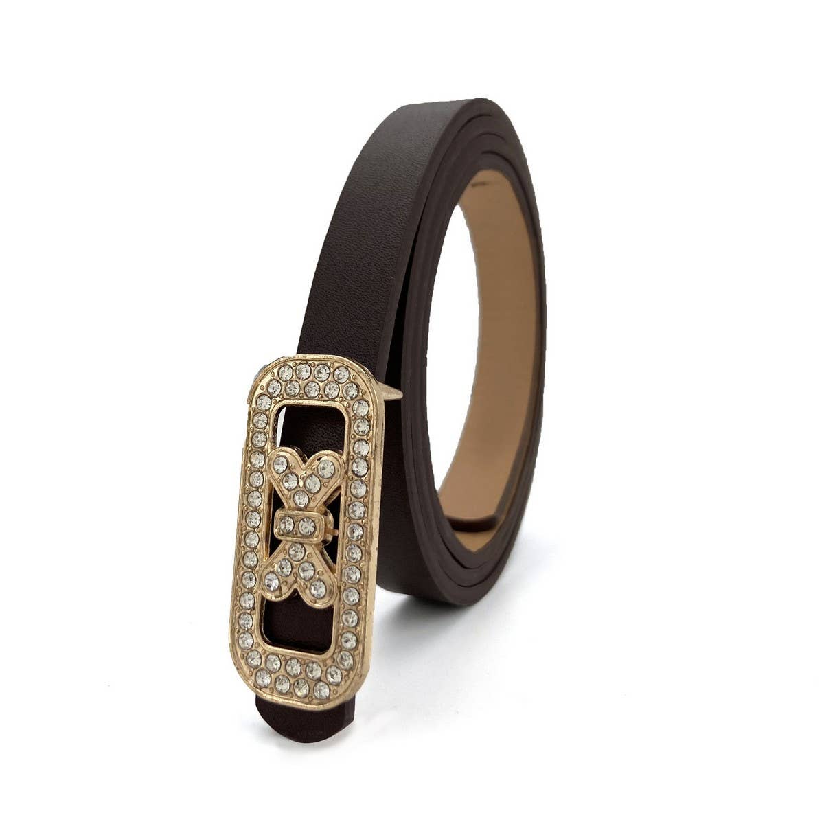 NEW WOMEN'S DIAMOND THIN BELT BUTTERFLY BELT_CWABE0710