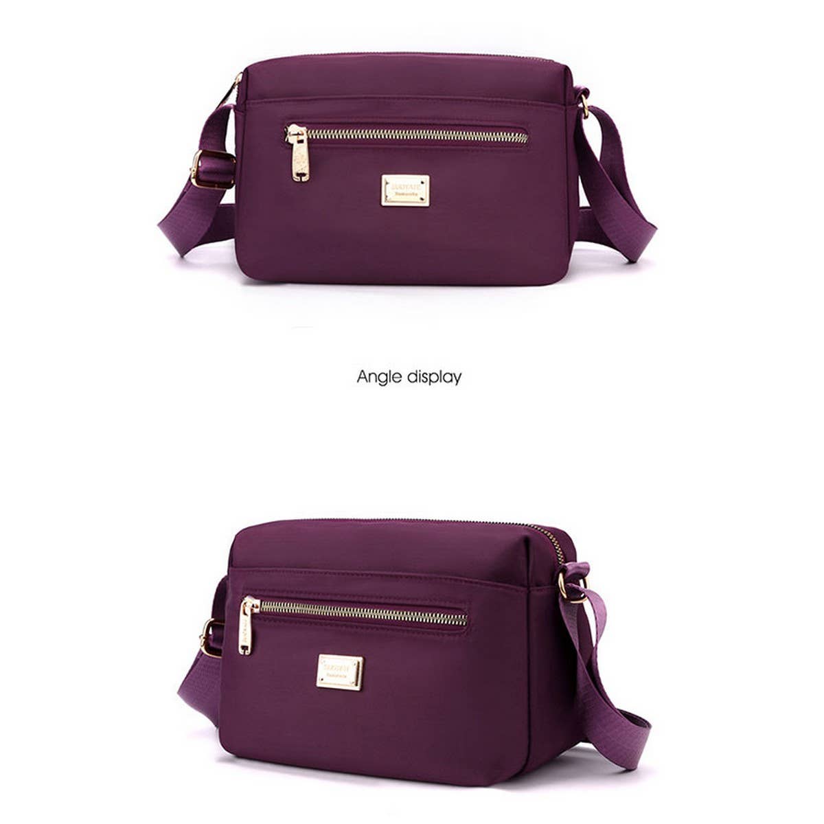 VERSATILE OXFORD CLOTH SHOULDER MESSENGER BAG