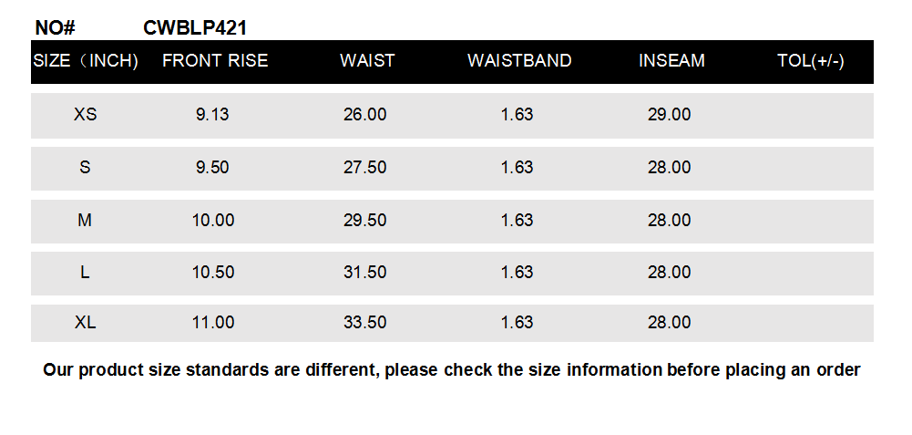 CWBLP421_Cargo Cotton Pants Wide Leg Casual Pants 4 Pockets
