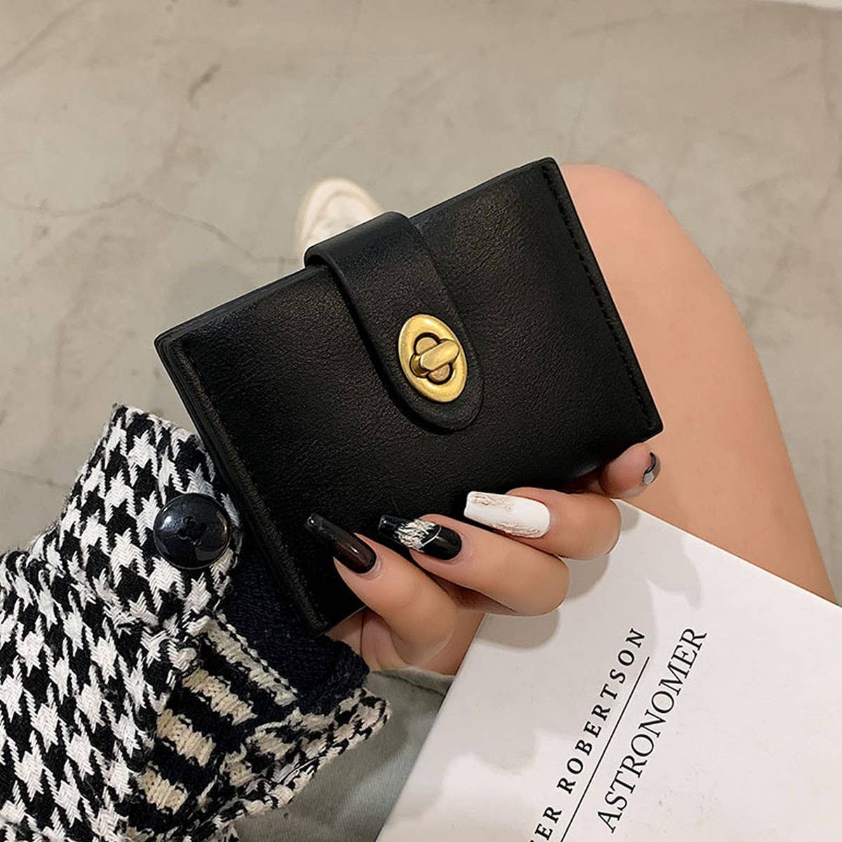 RETRO SIMPLE SHORT WALLET_CWAB2561