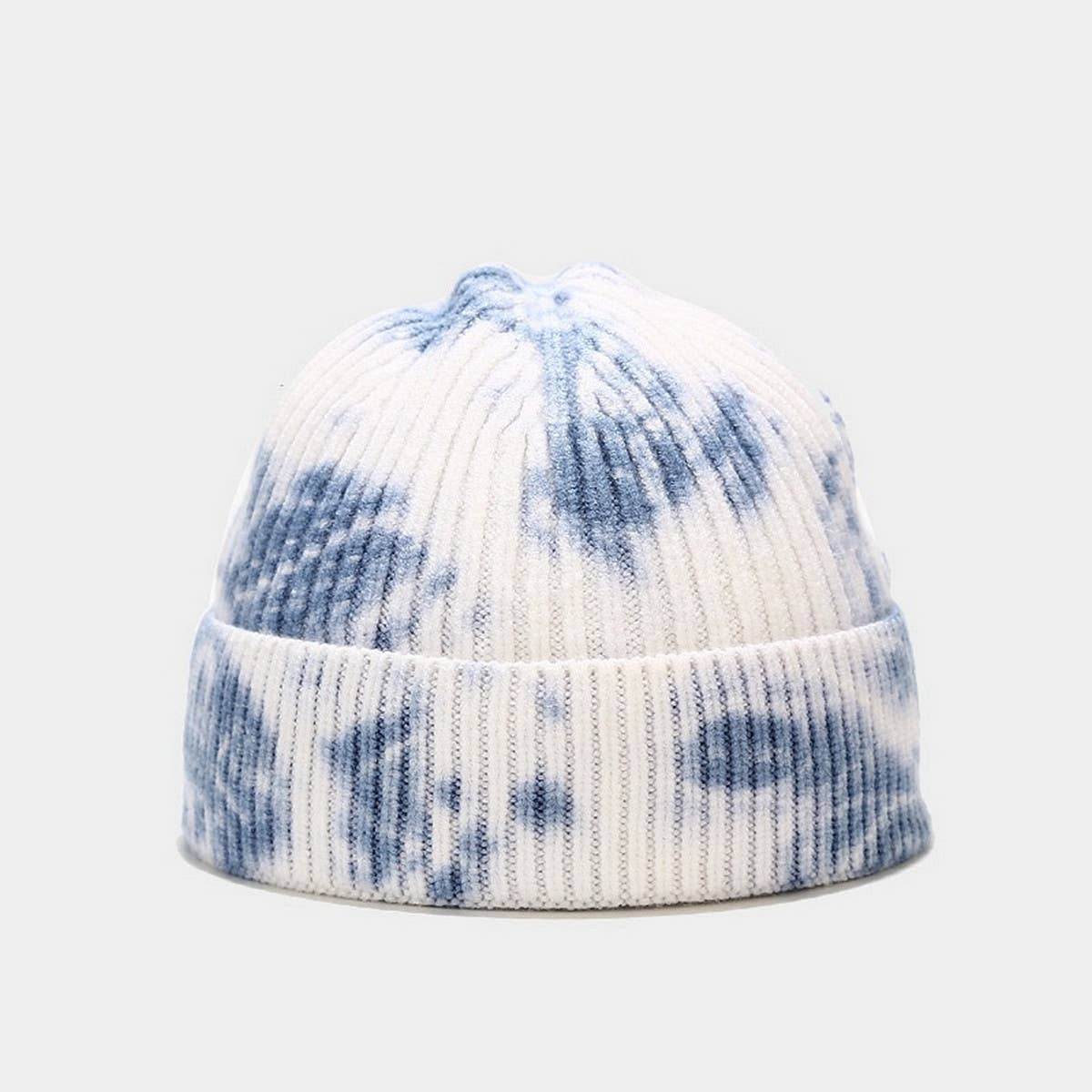 NEW WARM TIE-DYE KNITTED HAT_CWAH1588