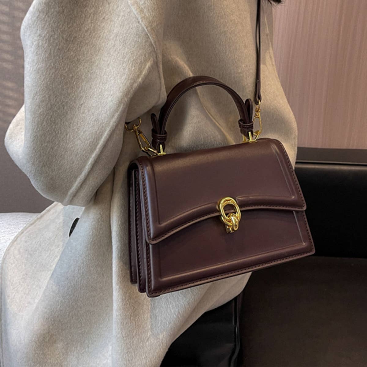 HIGH-END ARMPIT HANDBAG SHOULDER BAG_CWAB1546