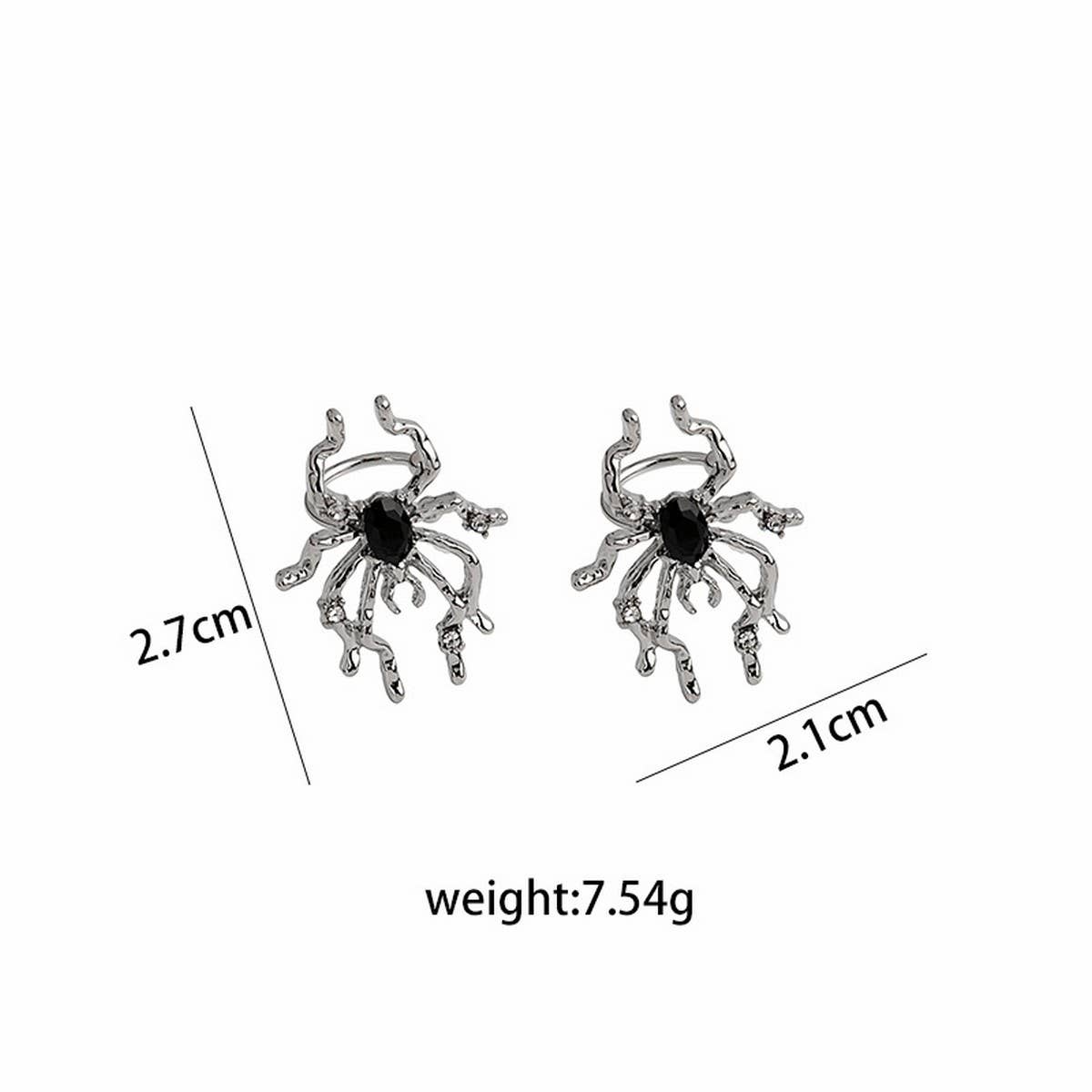 HALLOWEEN PERSONALIZED SPIDER EARRINGS