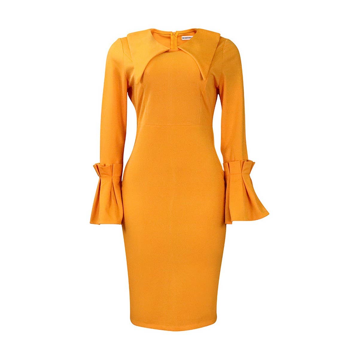 FASHIONABLE AND ELEGANT HIP PENCIL SKIRT DRESS_CWDMD3668