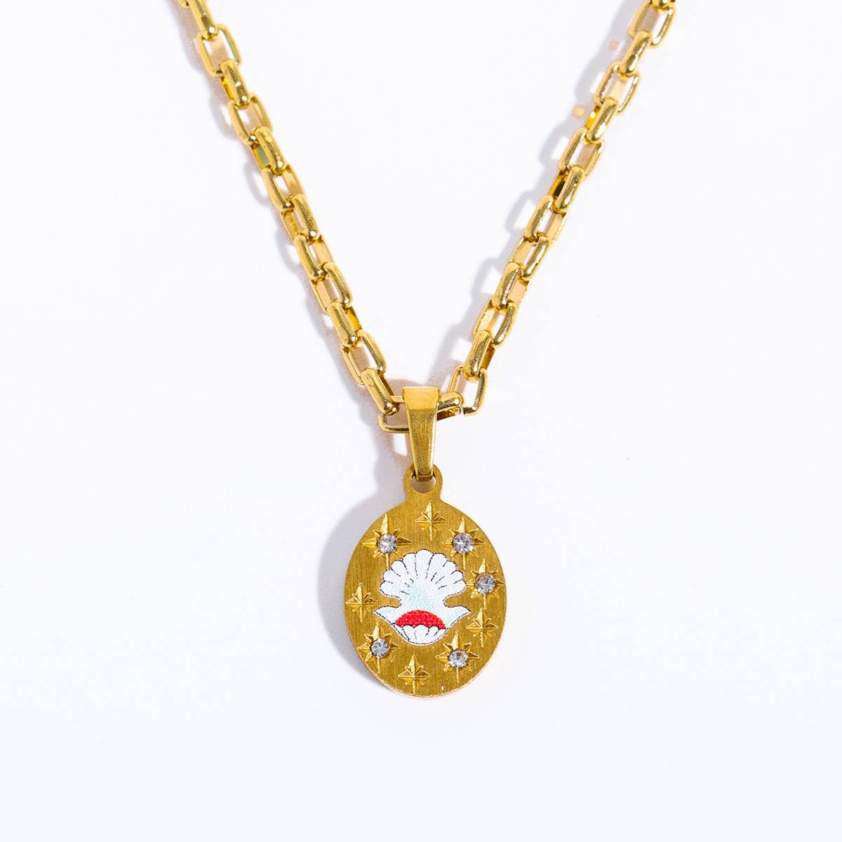 HAND-PAINTED LIGHT LUXURY NECKLACE