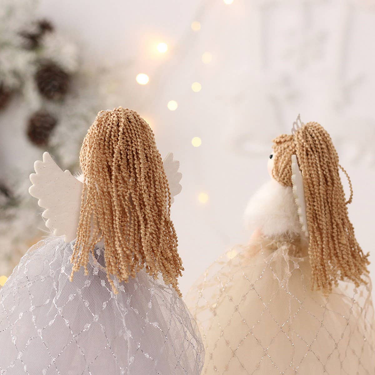 Cute Angel Girl Doll Christmas Tree Topper_CWMM9884