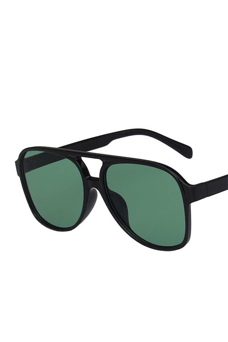 Vintage Double Bridge Aviator Sunglasses