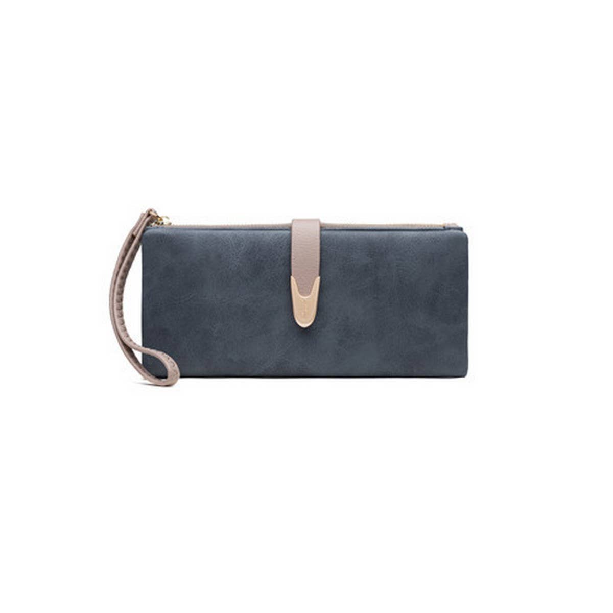 CASUAL FASHION BUCKLE LONG WOMEN'S WALLET_CWAB2335