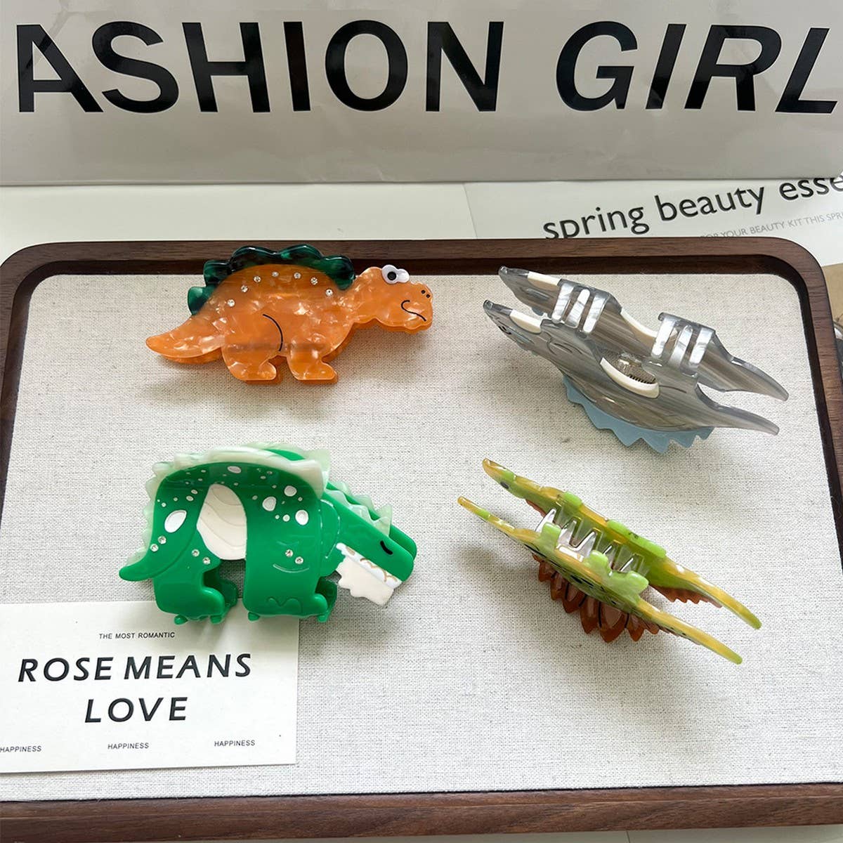 New Cartoon Dinosaur Hair Clip ? Stegosaurus