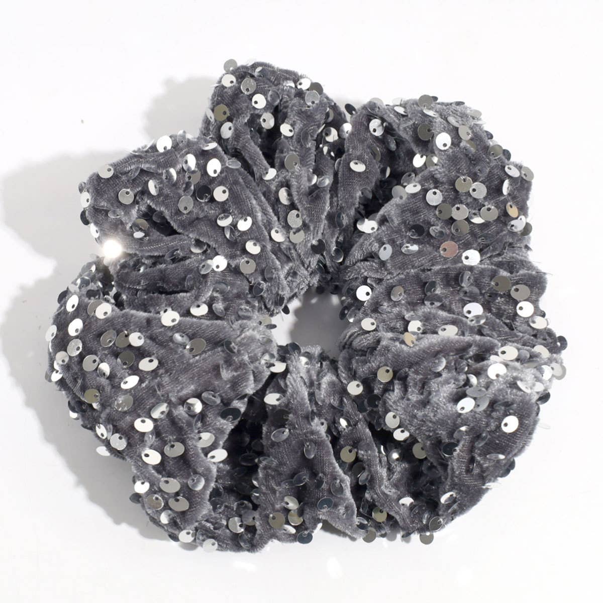 HOT SELLING VELVET SEQUIN HAIR TIE