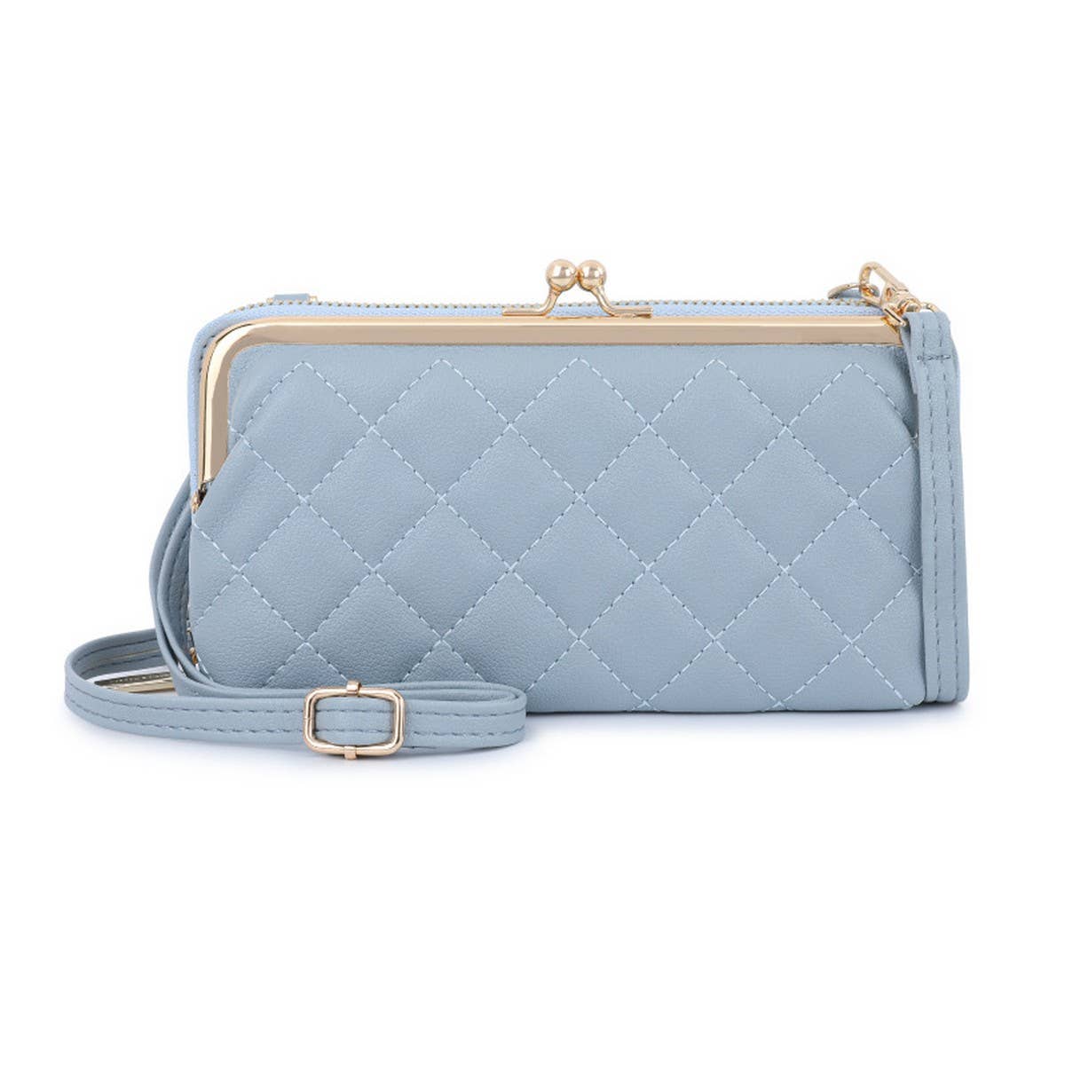 LOZENGE LARGE CAPACITY MULTIFUNCTIONAL SHOULDER BAG_CWAB1665